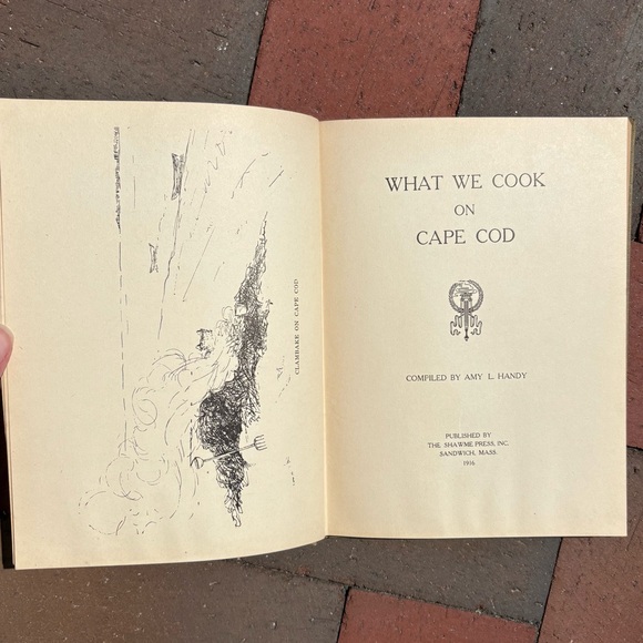 1916 What We Cook on Cape Cod Old Fashioned Seafood Recipes Chowder Cookbook - Picture 10 of 13